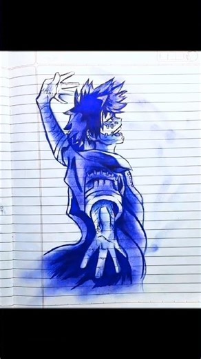 Drawing DABI with only ONE PEN! 🔥