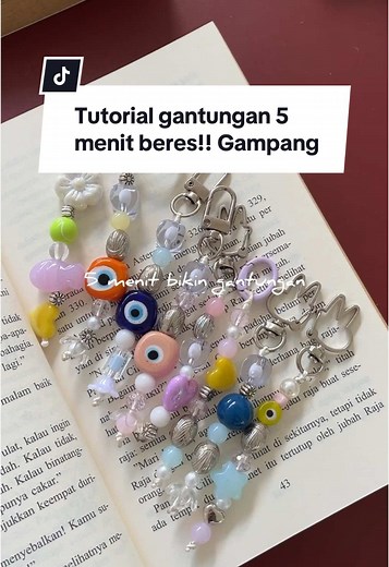 Cara Membuat Gantungan Kunci Beads dalam 5 Menit