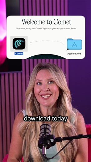 7.2M views · 10K reactions | Get Comet Free! The first AI enabled browser with an agent that can literally do your work and tasks for you!!! FREE FOR A LIMITED TIME #Perplexity #Comet #AI #Browser #GoogleChrome #Chrome #AIAssistant #Automation #Productivity #CometAI | Perplexity AI | Facebook