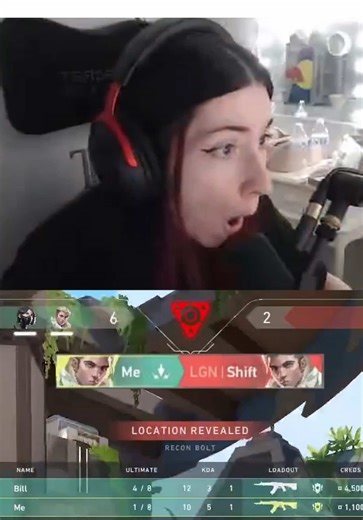 sarahfrags better watch her back #valorant #sova #gaming #valorantclips #esports