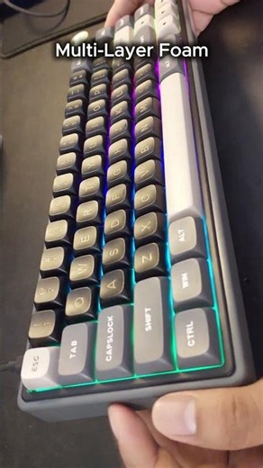 Royal Kludge R65 | Thocky, Hot Swap, Gasket Mount!