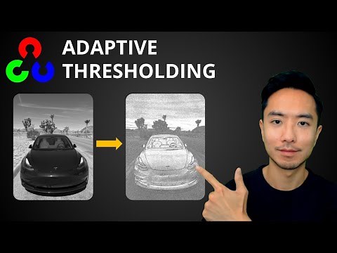 OpenCV Python Adaptive Thresholding