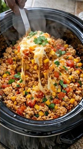Slow Cooker Chicken Taco Casserole By Bella