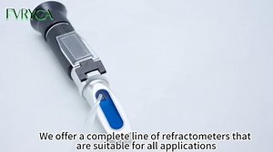 Watch About the display and use of handheld refractometer on Amazon Live