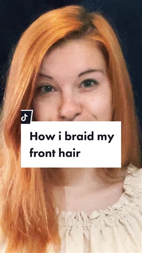 Good Morning 🥰👩🏻‍🦰 Short Tutorial how i begin to braid with my front hair. Sorry it cut off when i wasnt finished but you can Go forward. And sorry forma no make up Look it was in saturday before i was ready☺️🫶🏻 Hope it helps a bit. #anniquinn #hairtutorial #braid #viking #nomakeup #schildmaid