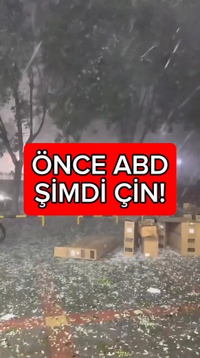 1.6M views · 19K reactions |  Önce ABD şimdi Çin'de şiddetli doluyla hayat durma noktasına geldi #haber #haberler #sondakika #bilgi | Havadar | Facebook