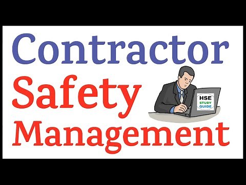 Contractor Safety Management | Contractor Safety Management System | Principles of Safety Management