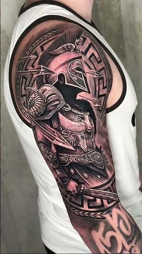The Ultimate Spartan Warrior Tattoo: Symbolism & Meaning