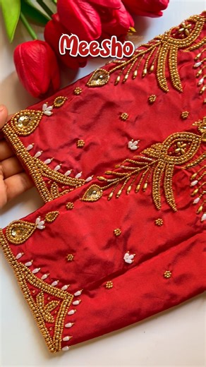 Aari work blouse designs | meesho