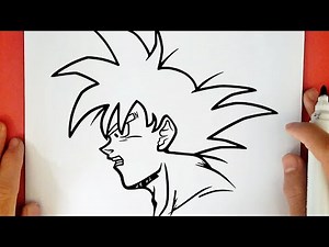 COMO DIBUJAR A GOKU