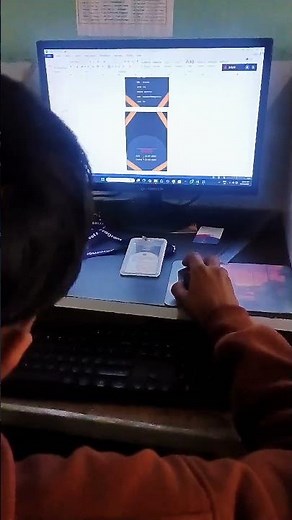 Simple & Professional ID Card Design | Computer Graphics | #IDCardDesign #Shorts