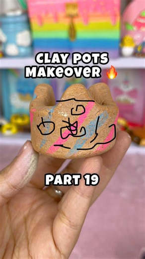 Clay pot painting ❤️‍🔥 part 19🔥 . . 🏷️ #fyp #asmaartstudio #tiktokcreator #follow #500k