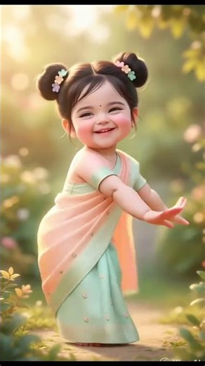 Just tried and the output was damnnn good❤️ 1st AI video - with a cutie pie