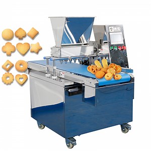 [Hot Item] Bakery Cookie Forming Machine Wire Cut Cookie Machine Commercial Biscuits Cookie Depositor Depositing Equipment