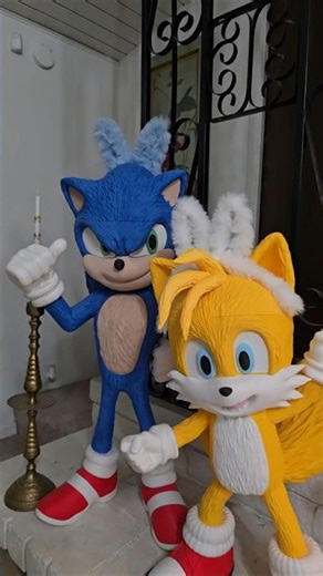 Tails 3D printed statue #sonic #sonicthehedgehog #tails #sega