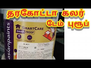 Asian Paint damp proof terracotta |மொட்டை மாடிக்கு சிறந்த பெயிண்ட் டேம் புரூப்