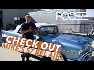 Chip shows off his stunning design on the 1957 Chevy Bel Air!