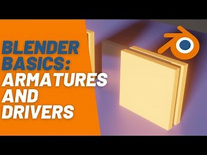 Blender beginner tutorials: Drivers and Armature