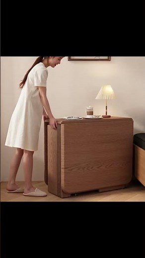 【狭小部屋でもくつろぐ食卓】折りたたみ木製テーブルで作る温もりの空間
