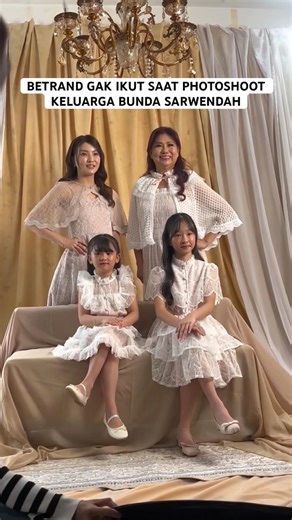 BETRAND GAK IKUT SAAT PHOTOSHOOT KELUARGA BUNDA SARWENDAH #sarwendah #mamio #betrandpeto #rubenonsu