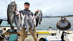 Best Day of Fishing - Grilling on the Boat! 🎣 #fishing #cooking #rockfish | Fisherman's Life