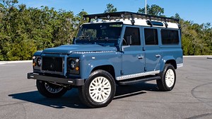 Designing And Driving A Tesla-Powered Land Rover Defender Restomod
