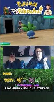 THE FIRST GYM 😤 // Pokemon Let’s Go Pikachu WITH MY GIRLFRIEND 🖤 #pokemonletsgopikachu