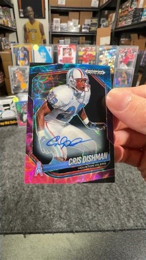 Chris Basham nebula auto 1/1 🔥 Catch the next big NFL pull live on Whatnot link in bio