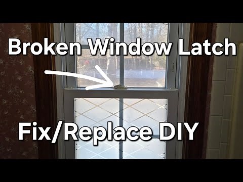 How to Replace a Window Latch Lock: DIY Tutorial (Fix a Broken Window Lock FAST!)