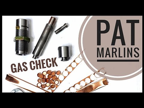 Making Home Made Gas Checks Using The Pat Marlins 30 Caliber Gas Check Maker Die