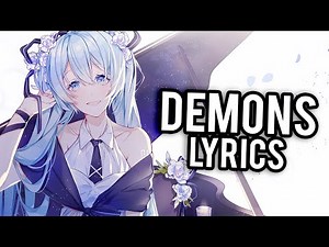 Nightcore - Demons (Lyrics) (Female Version)