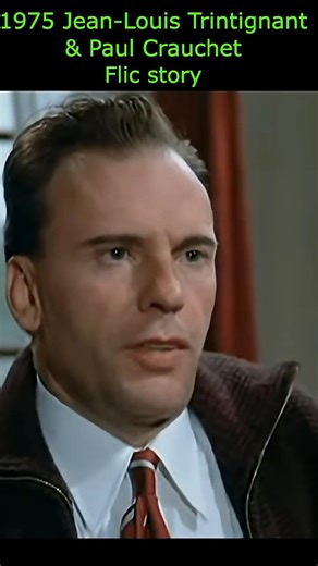 Polar français mythique 🎬 | Jean-Louis Trintignant & Paul Crauchet – Extrait de Flic Story #cinema