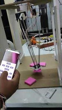 Delta Robot for Object Sorting through IoT ESP32-CAM