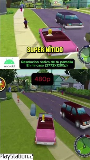 Simpsons hit and run diferencias PS2 Vs ANDROID