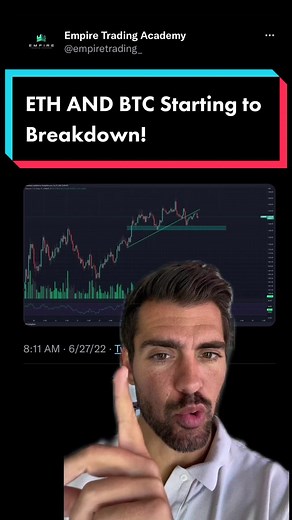 06-27. ETH AND BTC Breaking Down!