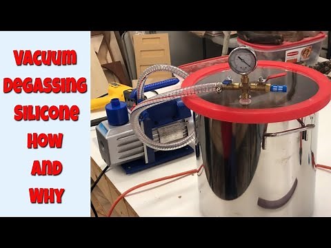 Vacuum Degassing Silicone and Why you should do it.