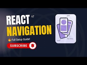 🔥 React Navigation v7 Full Setup Guide (2025) | Easy Navigation in React Native