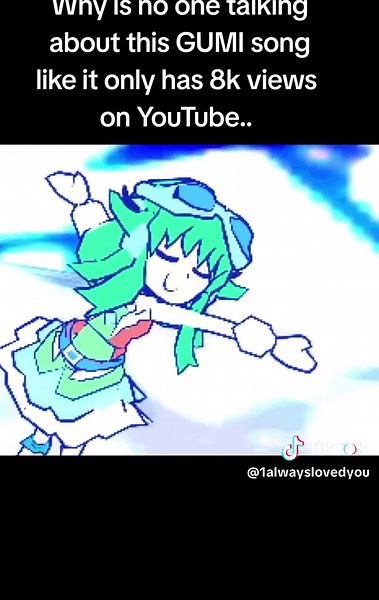 the song is Mirai Glide by d0tc0mmie on Youtube!! #vocaloid #GUMI #fyp #fypage
