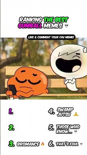 Ranking Funniest Gumball Memes ☠️