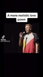 [poem] a more realistic love poem by Harry Baker