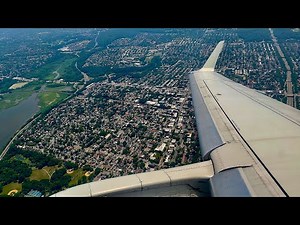 [4K] – Hazy New York LaGuardia Takeoff – American Eagle – Embraer ERJ-175 – LGA – N108HQ – SCS 1470
