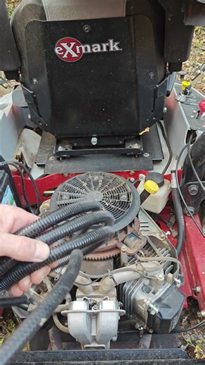 Exmark Zero Turn Fuel Line Protection