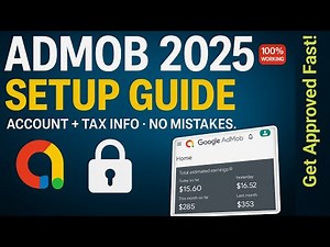 How to Create a Google AdMob Account in 2025 (Full Guide + Tax Setup)