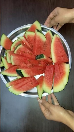 How to cut Watermelon into popsicle sticks🍉#watermelon #summerspecial #viralshorts #subscribe