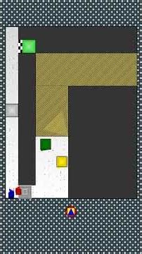 Insane Square Race: Chaos to Win! 😱 🟦🟥🟨🟩 #shorts