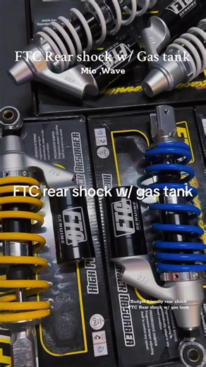 FTC Rear Shock with Gas Tank for Motorcycles
