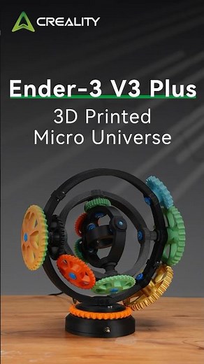 3d printed micro universe by #ender3v3plus