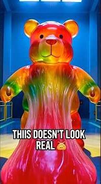 The Secret Behind Colorful Gummy Candy Revealed 🤯#factoryprocess #foodfactory #gummybear