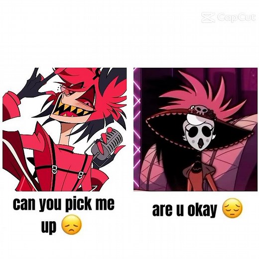 Alastor after the gossip animation #drunkalastor #hazbin_hotel