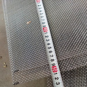 [Hot Item] Heavy Duty Steel Crimped Woven Wire Mesh Robust for Mining Aggregate Screening